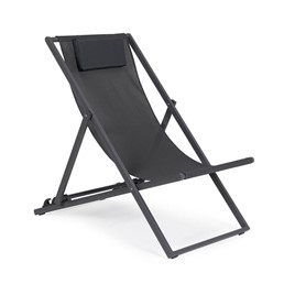 Leżak Ogrodowy TAYLOR Szary