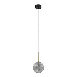 Lampa Wisząca FADO K-5689 Grafitowy/Czarny/Złoty