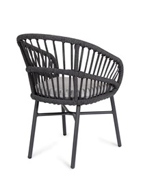Krzesło Ogrodowe ODIVELAS Czarny