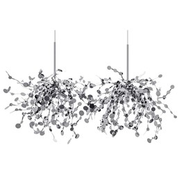 Lampa wisząca MONETE Chromowany