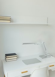 Lampa Biurkowa MICA K-BL1207 Srebrny