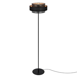 Lampa Podłogowa AMOS K-5285 Czarny/Złoty