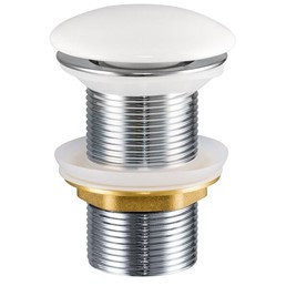 Korek do Umywalki Biały Połysk