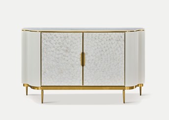 Komoda STILIG ST906C Beżowy/Złoty