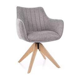 Krzesło AZALIA D Brego Jesion/Szary 07