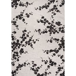 Dywan SAKURA NIGHT SNOW 9835 140x200 cm Biały/Czarny