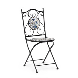Krzesło Ogrodowe MYKONOS Czarny