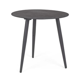 Stolik Ogrodowy RIDLEY Fi50cm Szary