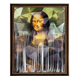 Obraz MADEMOISELLE LISA 130x163cm