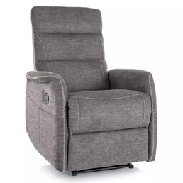 Fotel Rozkładany SOLON M Brego Ciemny Szary/Czarny