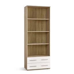 Regał LIMA REG3 Dąb Sonoma/Biały