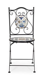 Krzesło Ogrodowe MYKONOS Czarny