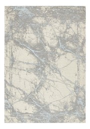 Dywan DECO RUGS Grey Blue Net 4528 160x230 cm Szary/Niebieski