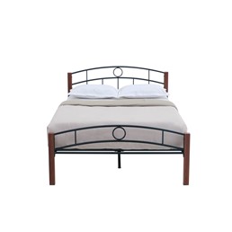 Łóżko Metalowe LM1-FX 120x200 Czarny