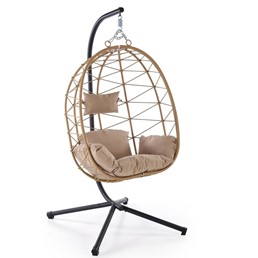 Fotel Ogrodowy SNAKE Naturalny/Beżowy