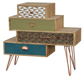 Komoda PORTOFINO 039 35x80x75 Brązowy