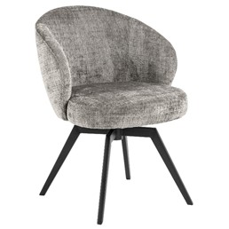 Krzesło DARLENE Szary Juto 85