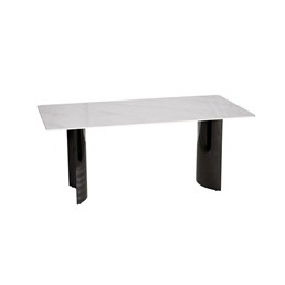 Stół MODIG M91 180x90cm Biały/Grafitowy