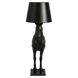 Lampa podłogowa KOŃ HORSE STAND S Czarny
