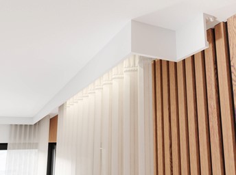 Listwa Karniszowa LK-01 300 cm Biały