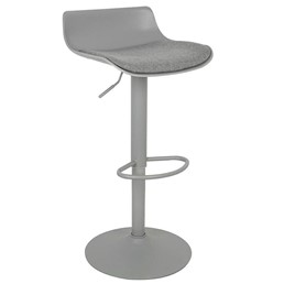 Krzesło Barowe Regulowane SNAP BAR TAP Szary