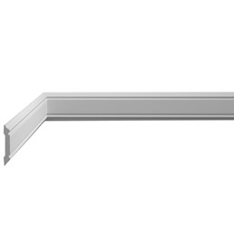 Listwa Naścienna Gładka LPC-53 240 cm Biały