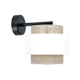 Kinkiet CEZAR K-5274 Biały/Beżowy