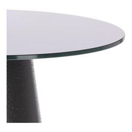 Stolik Kawowy SOLEILO Fi60cm Czarny