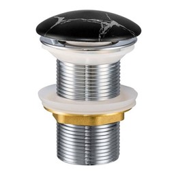 Korek do Umywalki Czarny Mat