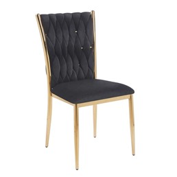 Krzesło Velvet K37-FX (G) Czarny