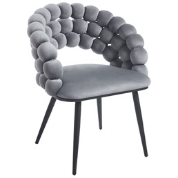 Krzesło Velvet K20-FX Szary