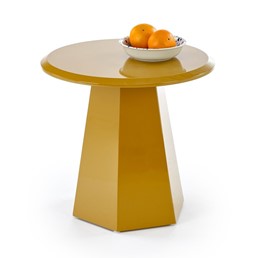 Ława LOCA fi50 Musztardowy