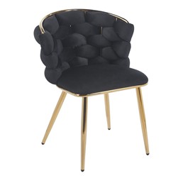 Krzesło Velvet K47-FX (G) Czarny