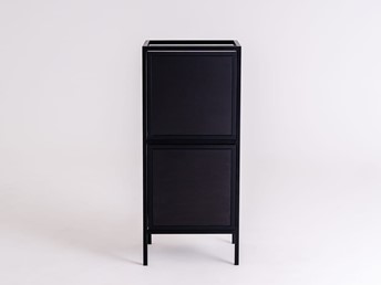 Regał SKAP BLACK 1R2 DOOR x2 Czarny