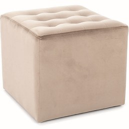 Pufa LORI Velvet C. Beż Bluvel 40