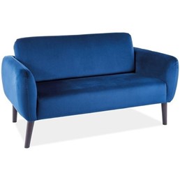Sofa ELSA Velvet Wenge/Granatowy Bluvel 86