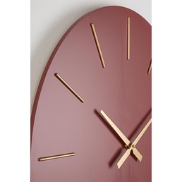 Zegar Ścienny TIMELINE 60 Czerwony