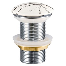 Korek do Umywalki Biały Mat